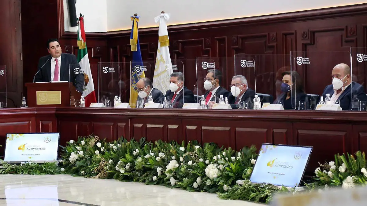 Informe presidente Supremo Tribunal de Justicia de Jalisco